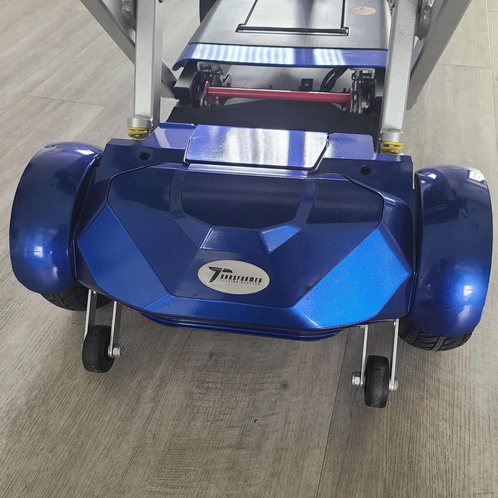 Solax Transformer 2 Electric Folding Mobility Scooter - Blue