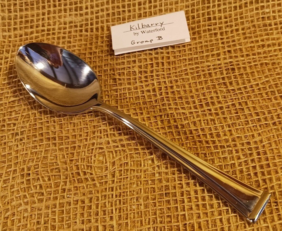 New Waterford KILBARRY Waterford Soup Spoon, Stainless 18/10