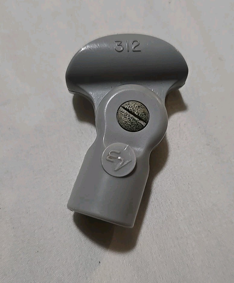 Electro Voice EV 312 Vintage Microphone Clip Mount Gray - Used