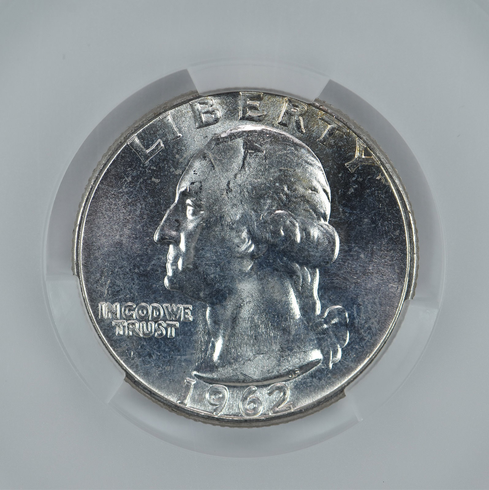 1962 Washington Quarter MS66 CAC CACg