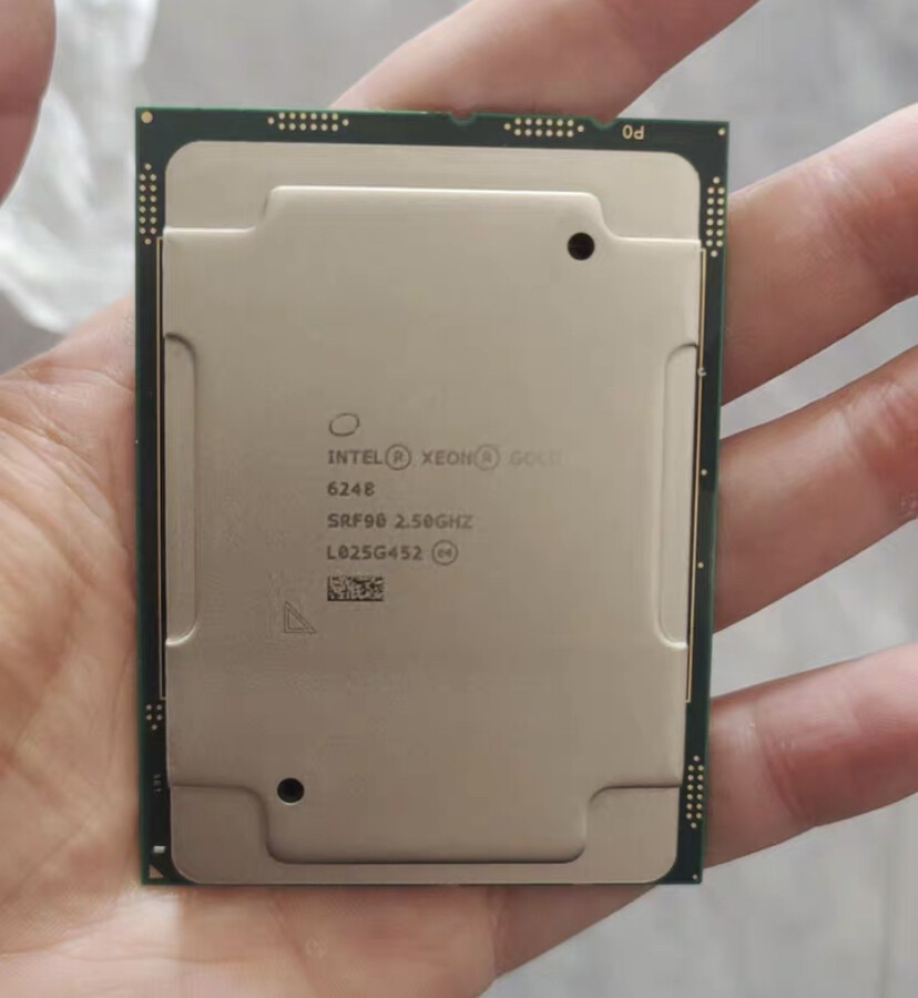 Intel Xeon Gold 6248 Server Processor LGA3647 2.50GHz 20-Core CPU TDP-150W.