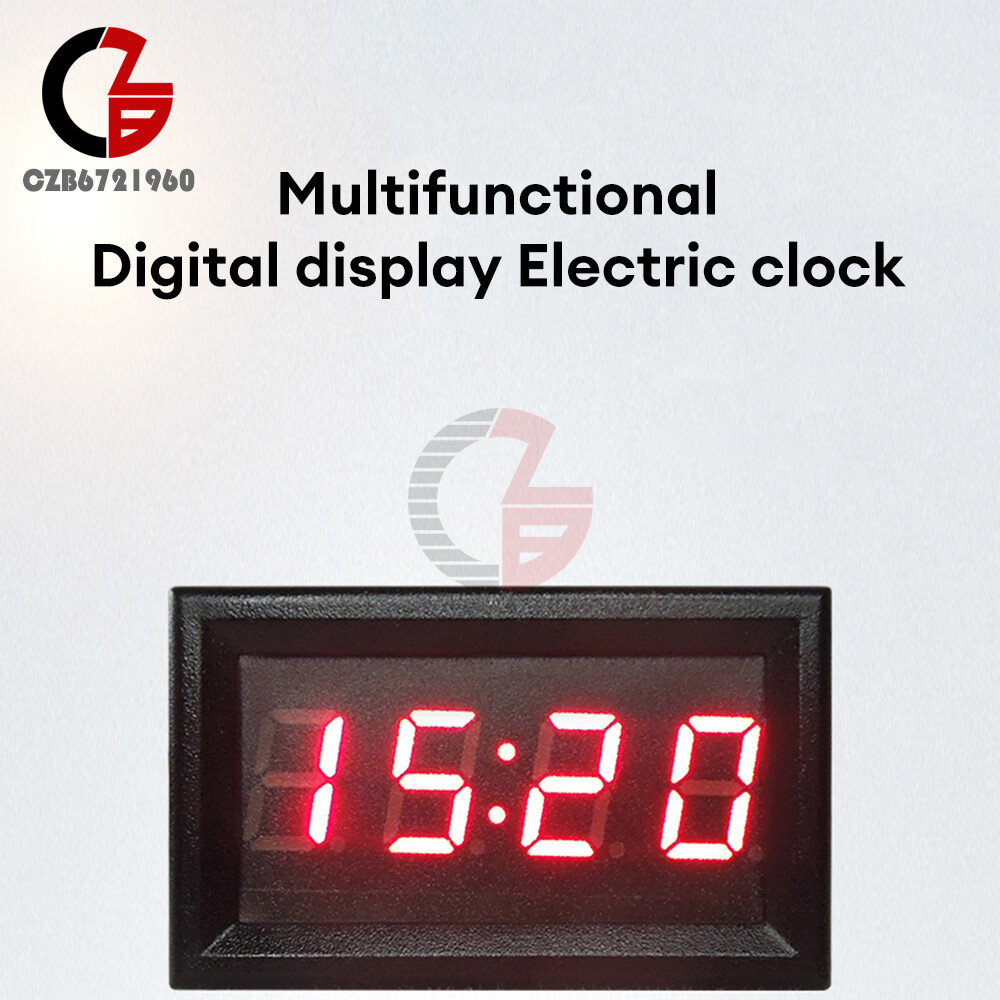 3 in 1 Car Electronic Meter Thermometer Digital Display Voltmeter led car clock