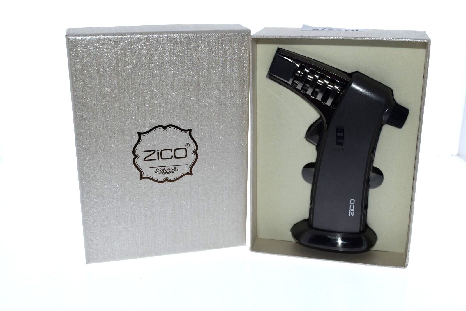 ZICO MT-41 SINGLE TORCH LIGHTER-COLOR-BLACK!!  GIFT BOX INCLUDED