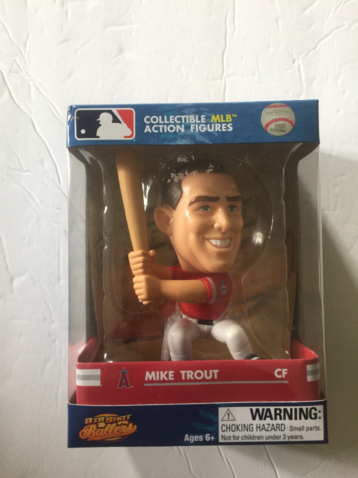 NEW Big Shot Ballers Los Angeles Angels Mike Trout 5'' Figure