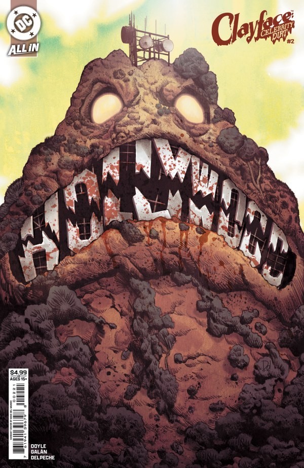 Clayface Celebrity Dirt #2 (Of 6) CVR B Mike Del Mundo VAR Pre Order 8/12/26 DC