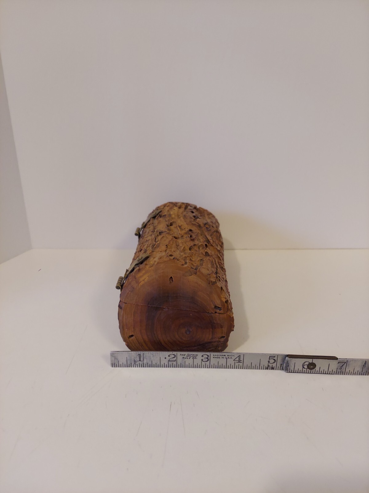 Unique Handmade Wormwood Trinket Box Hinged Lid
