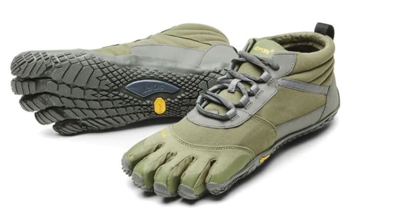Vibram V-Trek Insulated Size US 7.5-8 M EU 38 Womens Running Shoes Green 20W7803