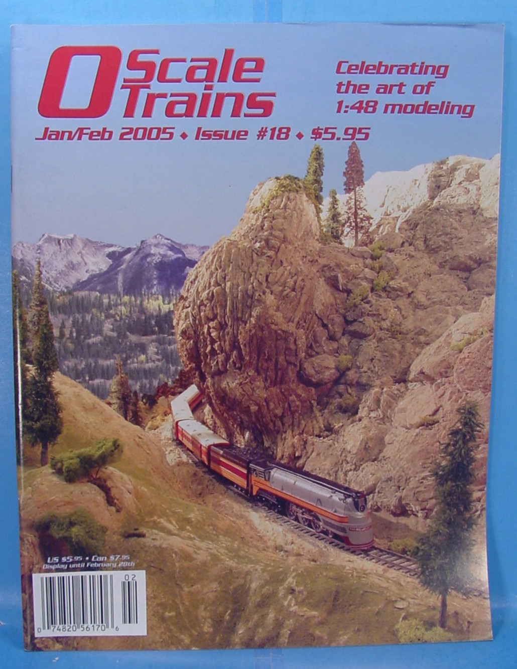 O SCALE TRAINS MAGAZINE ISSUE #18 JANUARY/FEBRUARY 2005  2 RAIL /On3/On30