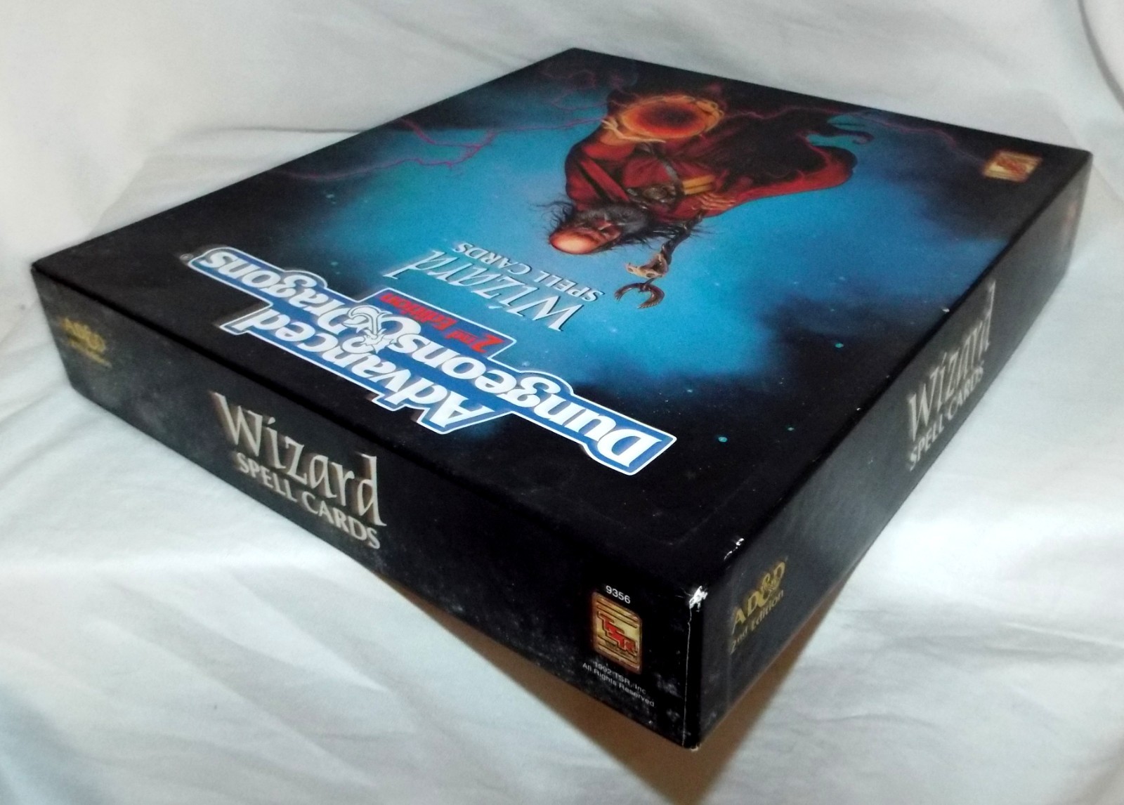 Dungeons & Dragons Wizard Spell Cards Box Set TSR 9356 2nd Edition COMPLETE