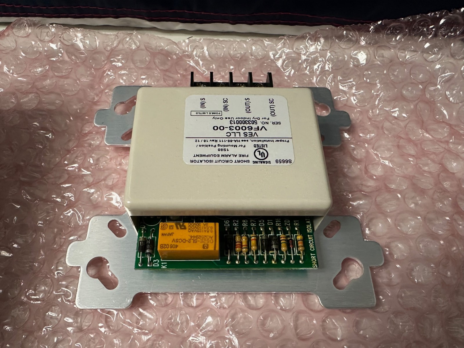 VES VF6003-00 Short Circuit Isolator Module 💥