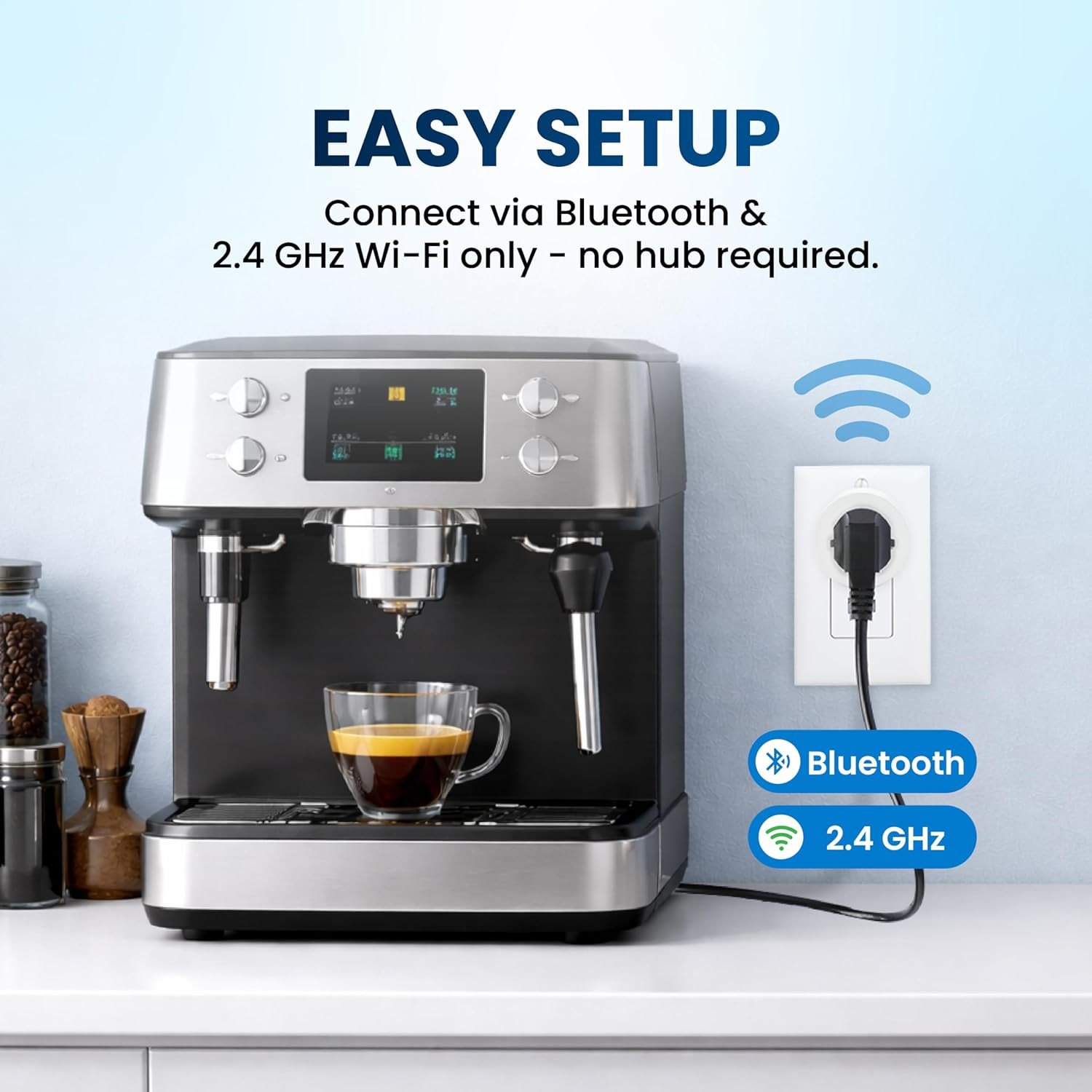 Osprey Smart Plug, Wi-Fi Outlet Socket Compatible with Alexa and Google Home,...