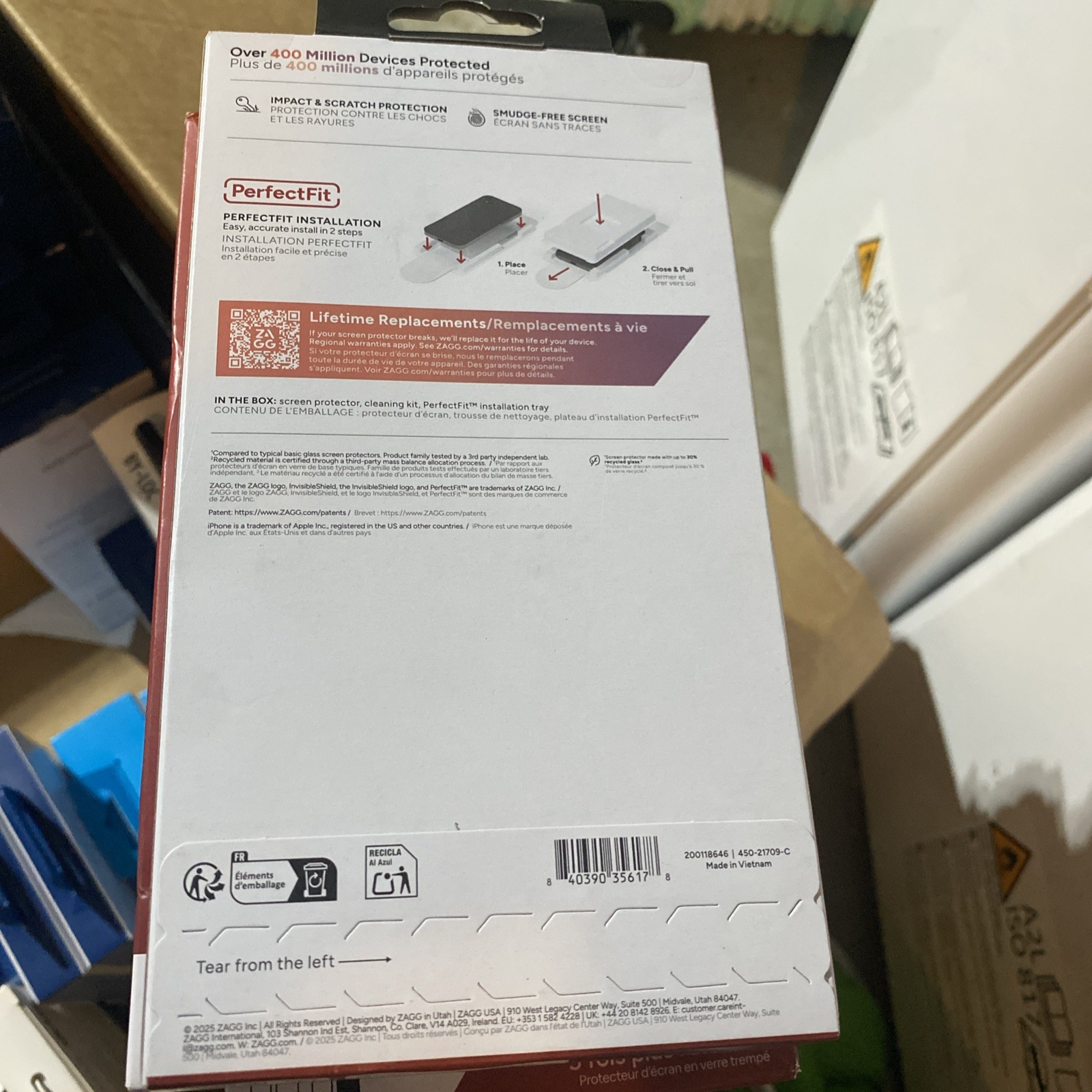 ZAGG Glass Elite Screen Protector for Apple iPhone 17 Pro Max - Clear