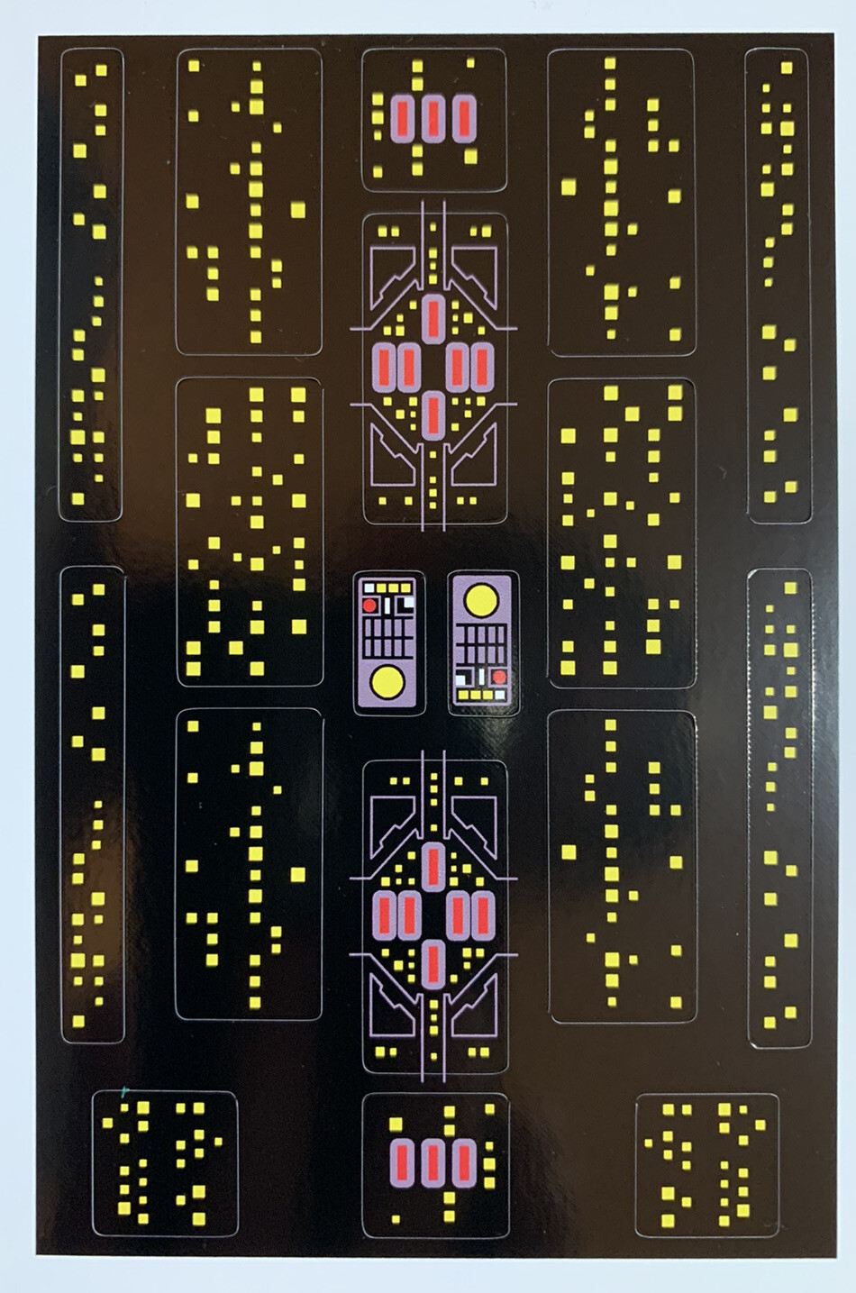 Custom Replacement Stickers for Star Wars The Malevolence 9515