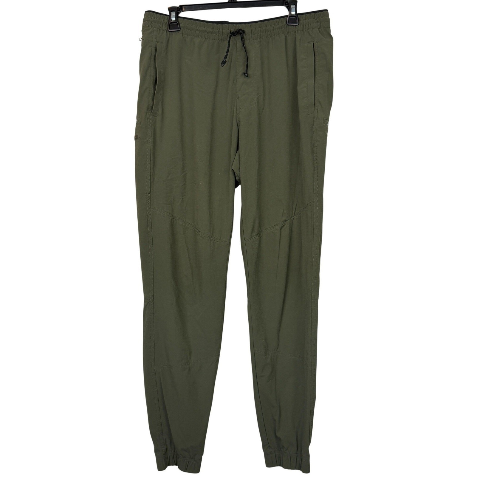 Kuhl Suppressor Jogger Mens L Long Hiking Water Resistant Wicking Olive Green