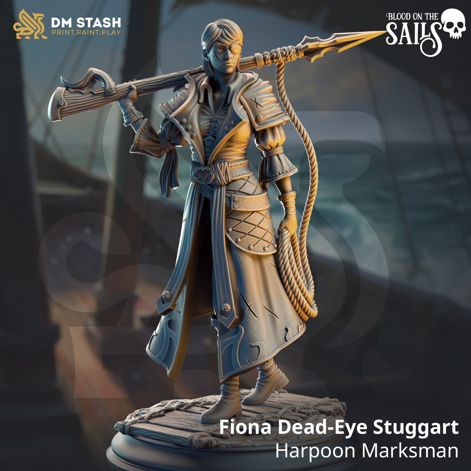 Dungeons & Dragons Human Ranger Miniature - Fiona - DnD RPG Wargames