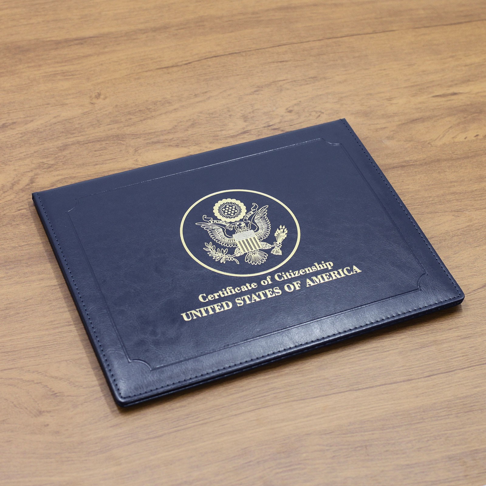 Padded Citizenship Certificate Holder - Secure Storage and Professional Display