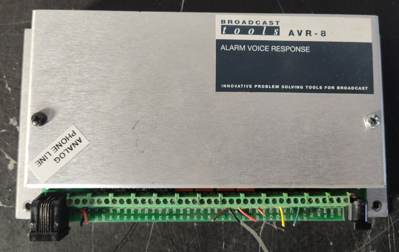 BROADCAST TOOLS AVR-8 DEALER BSW