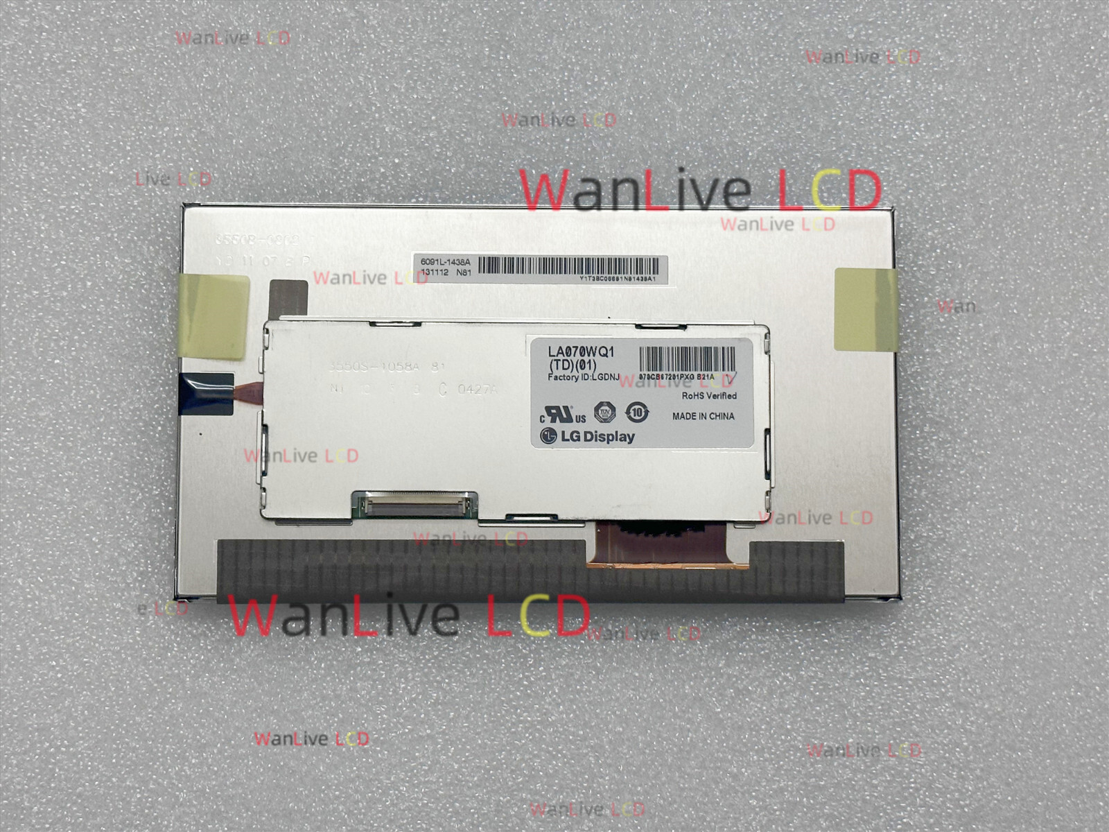 7-Inch For LA070WQ1(TD)(01) LA070WQ1-TD01 LCD Display Screen 1 Year Warranty