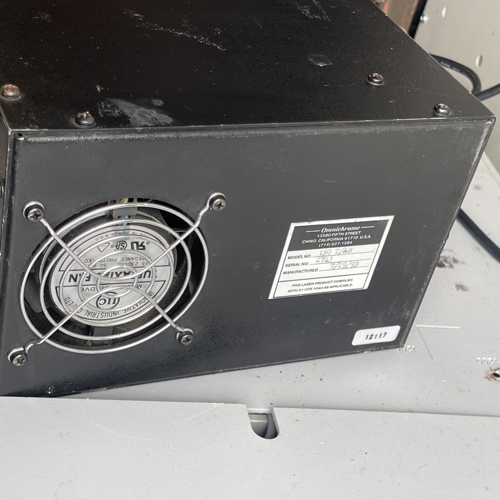 OMNICHROME POWER SUPPLY MODEL 150 Tested