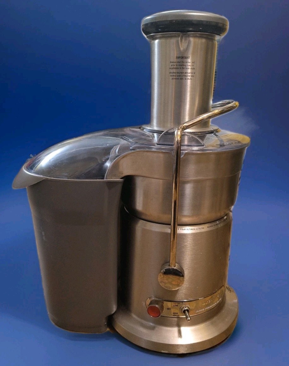 Breville Fountain Elite 1000W Electric Juicer  - 800JEXL /B  Works Tested