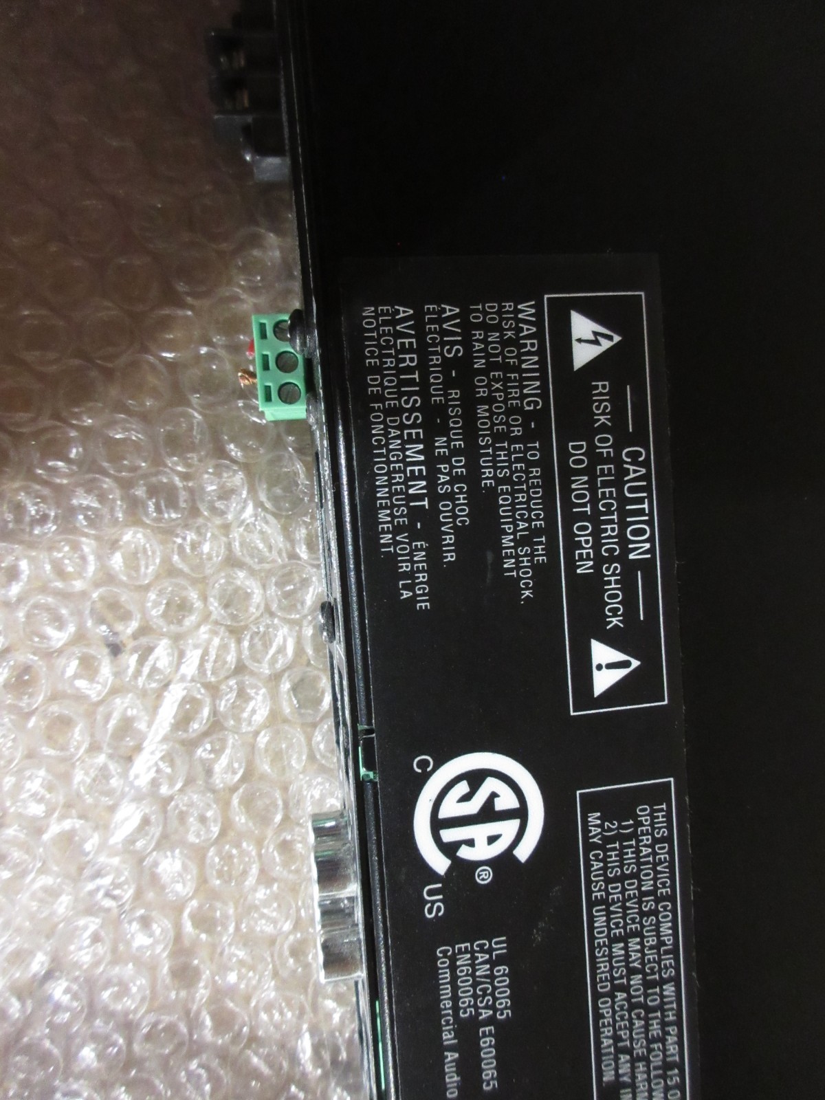 Crown 28M Eight Input Two Output Pre-Amplifier Mixer