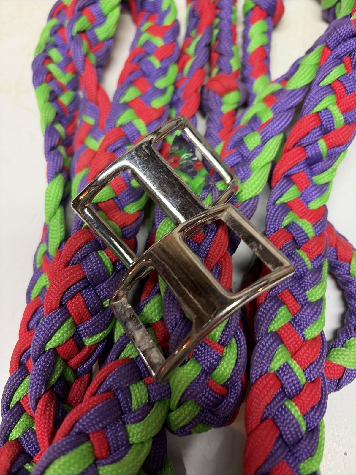 3 Multiple Color Barrel Racing Reins