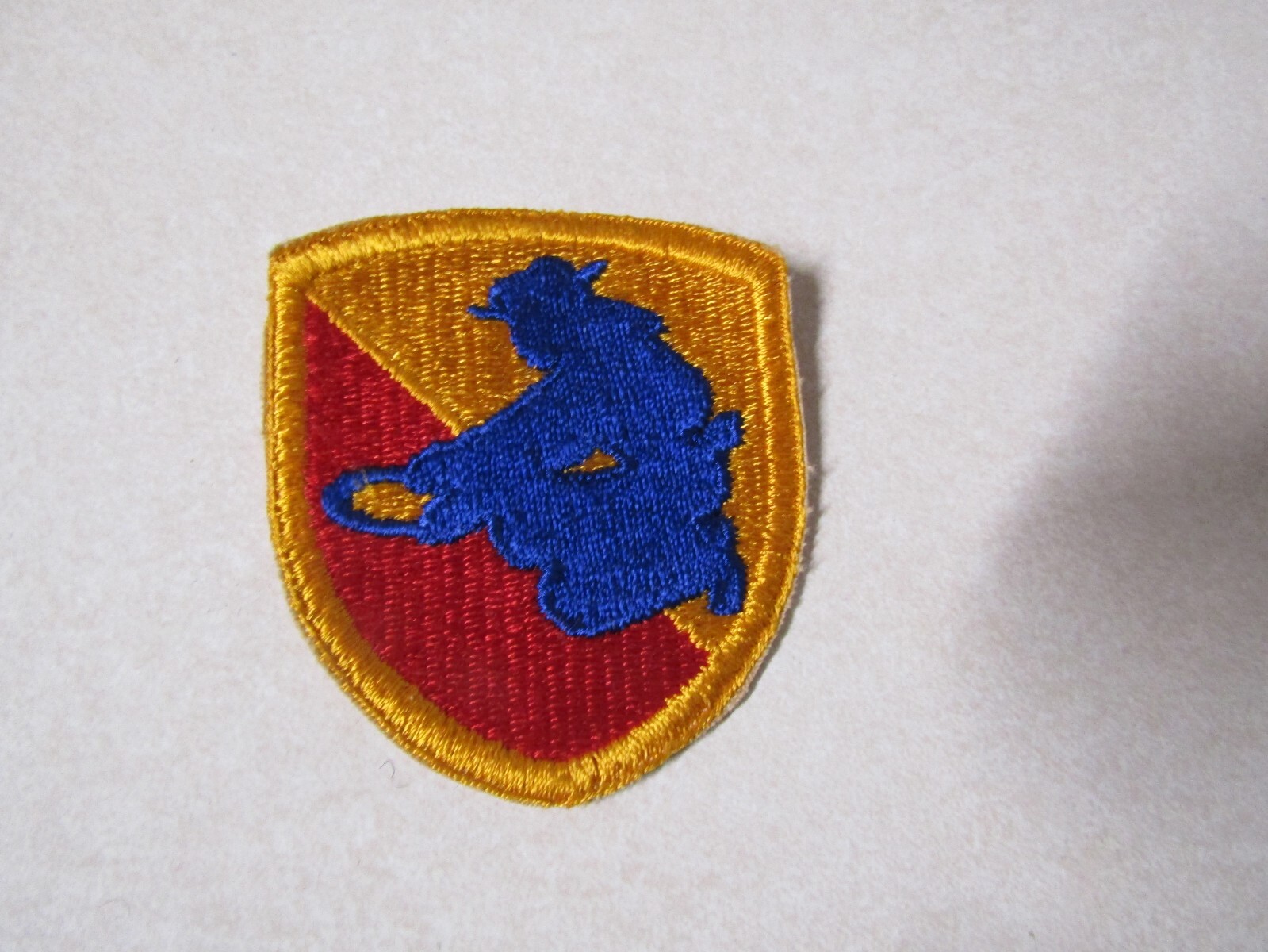 MILITARY PATCH OLD ORIGINAL WW2 ERA US ARMY 49TH INFANTRY DIVISION