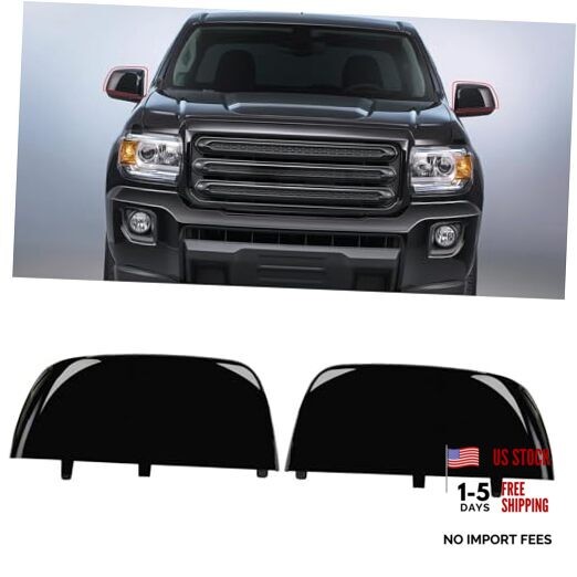 Glossy Black Side Mirror for 2015-2022 Chevy Colorado GMC Canyon