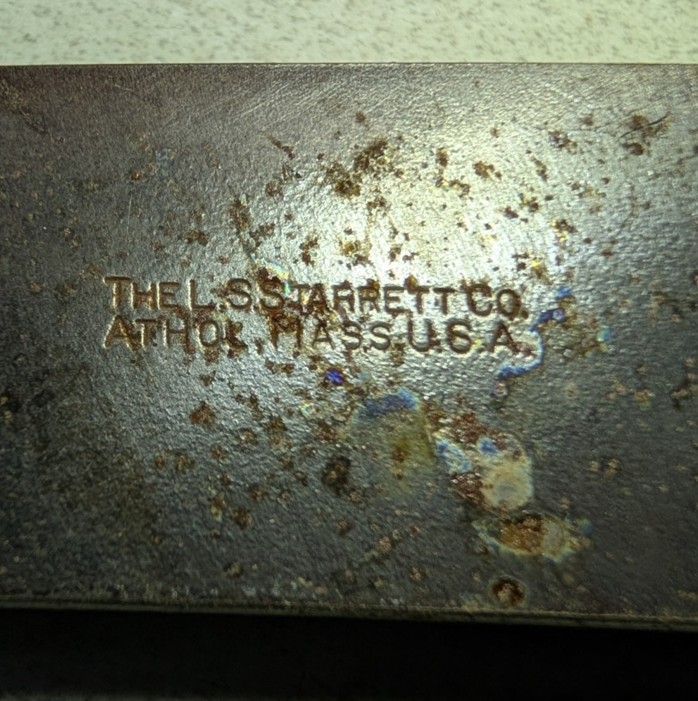 Vintage LS Starrett Co. Athol Mass  24-Inch Lock Joint Transfer Outside Caliper
