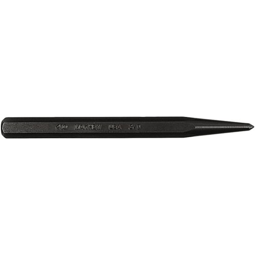 Mayhew 24002 Center Punch, 3/16 inch - 5 mm x 5 inch, Alloy Steel, Black Oxide
