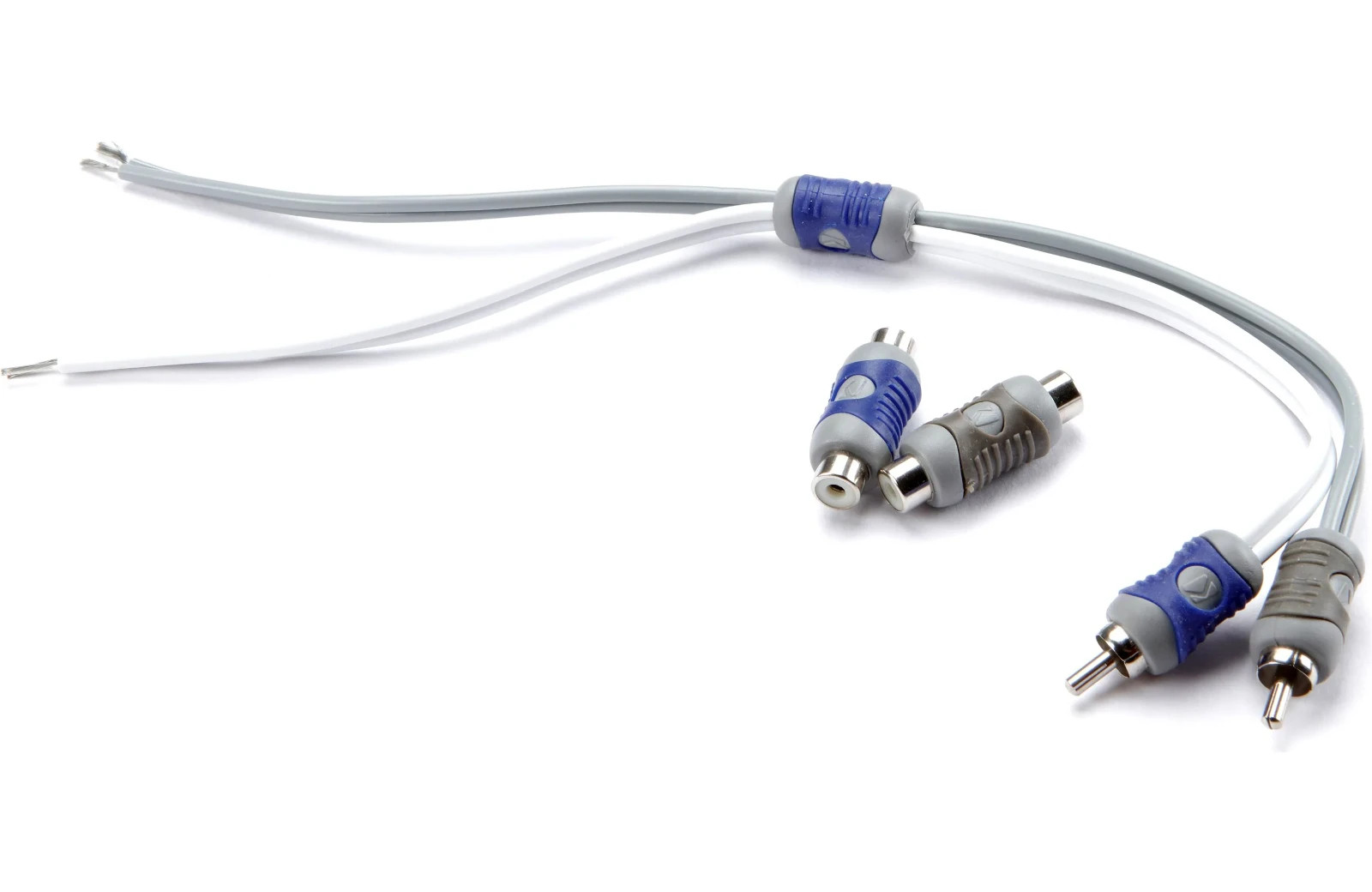 Kicker 46KISL 12" Stereo RCA-to-Speaker Wire Adapter for Amp High-Level Input