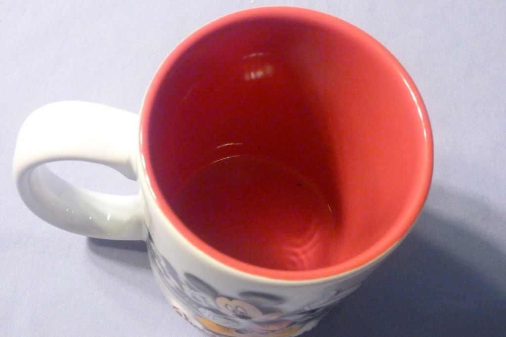 2 Mickey Mouse Mugs - 3D Relief - Disney Parks - Both New