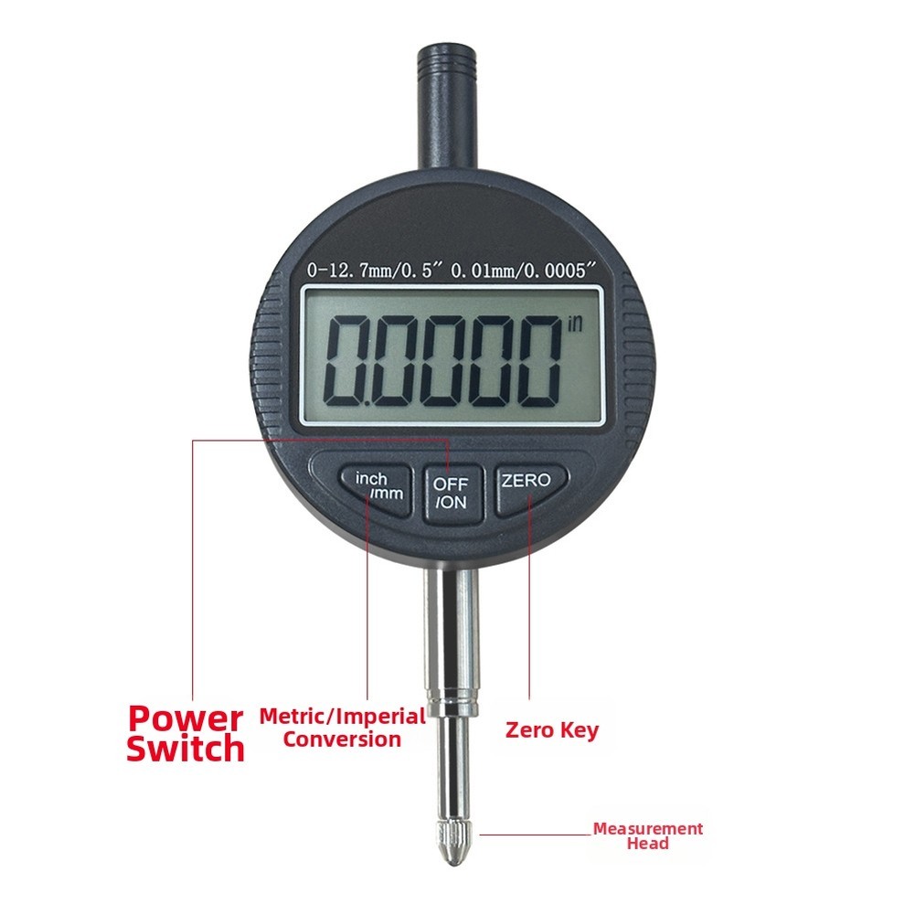 Digital For Dial Indicator for Industrial Applications 0.0005in Accuracy