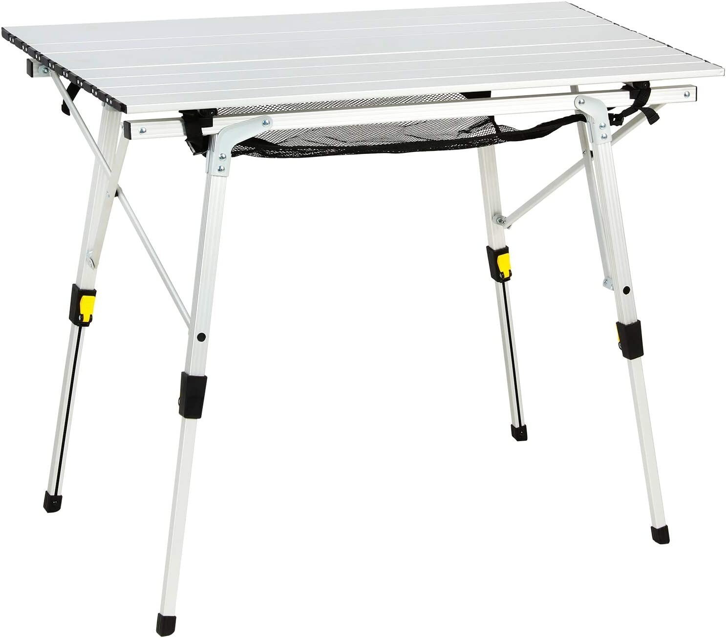 PORTAL Outdoor Folding Portable Picnic Camping Table with Adjustable Height