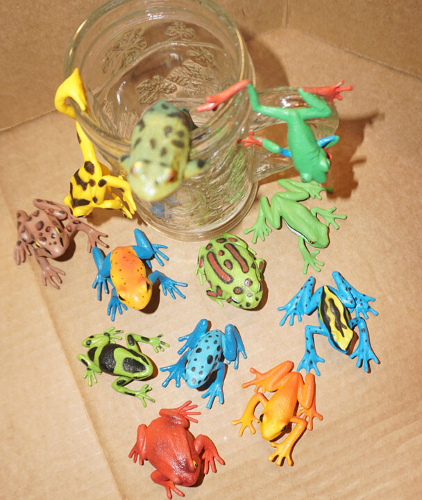 Frog Assortment (12) - PVC