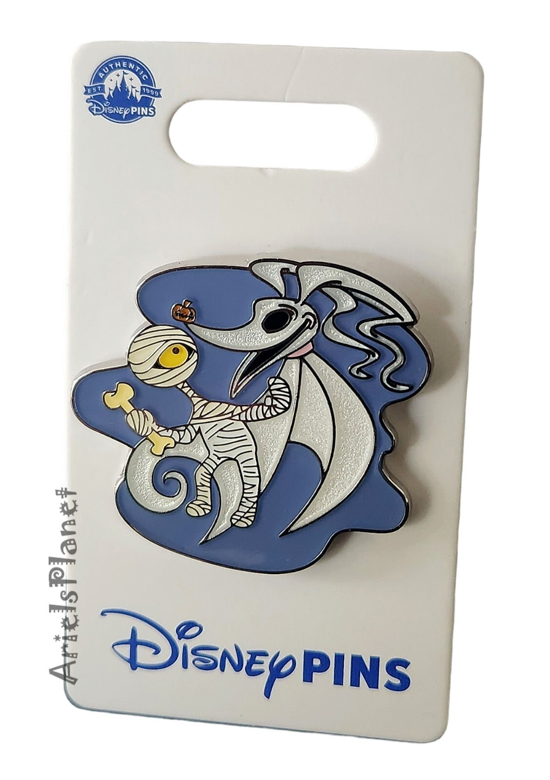 Disney Parks The Nightmare Before Christmas Zero & Dr. Finkelstein Pin