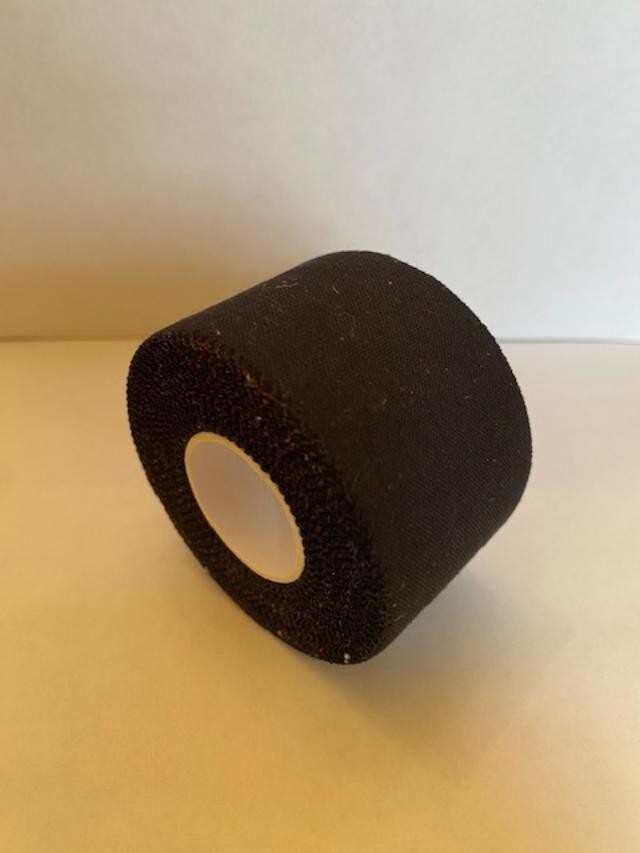 BLACK HOCKEY TAPE  3  ROLLS  1.5"x10yds.