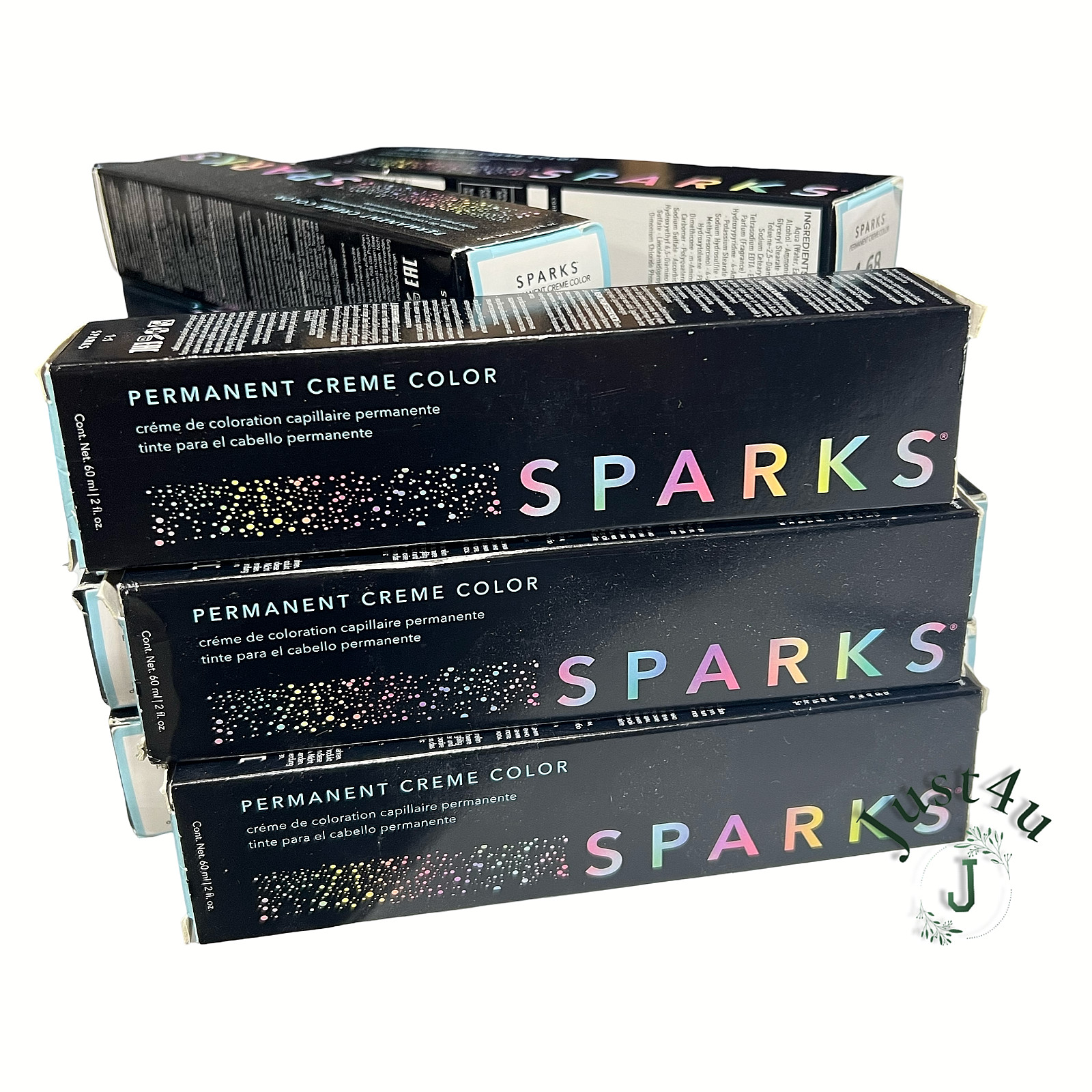 SPARKS Permanent Creme Color, 2oz. (CHOOSE COLOR)