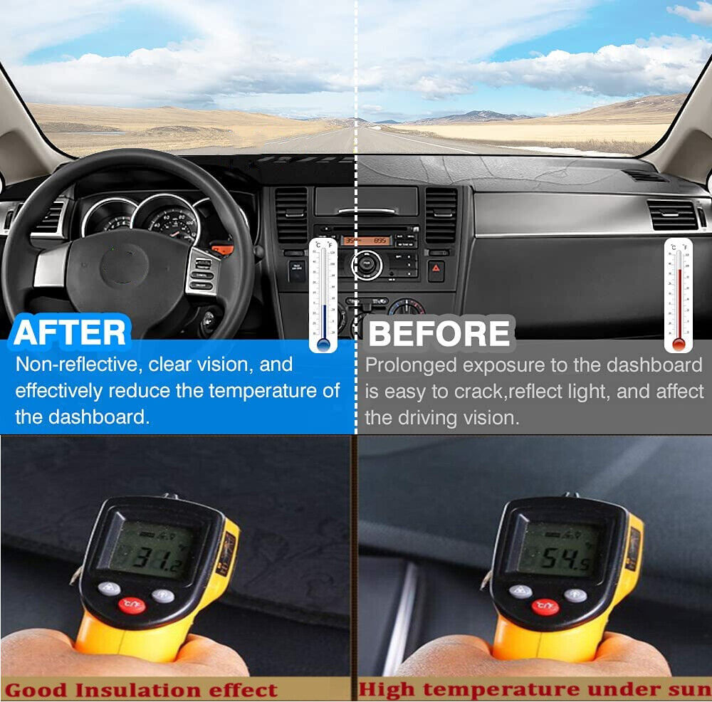 DashMat Dash Cover Mat Car Interior Pad Dashboard For Honda Civic 2016-2021
