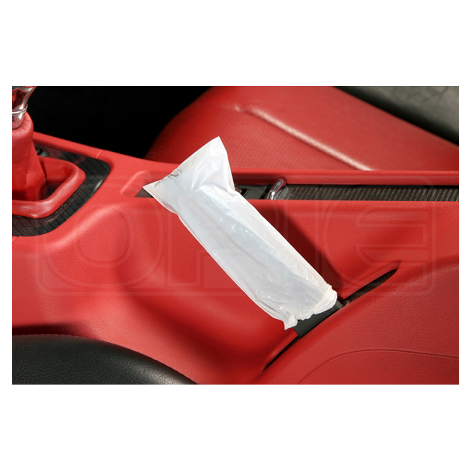 Disposable Hand Brake Covers - White - Easy To Dispense - Alpha ALPHA505