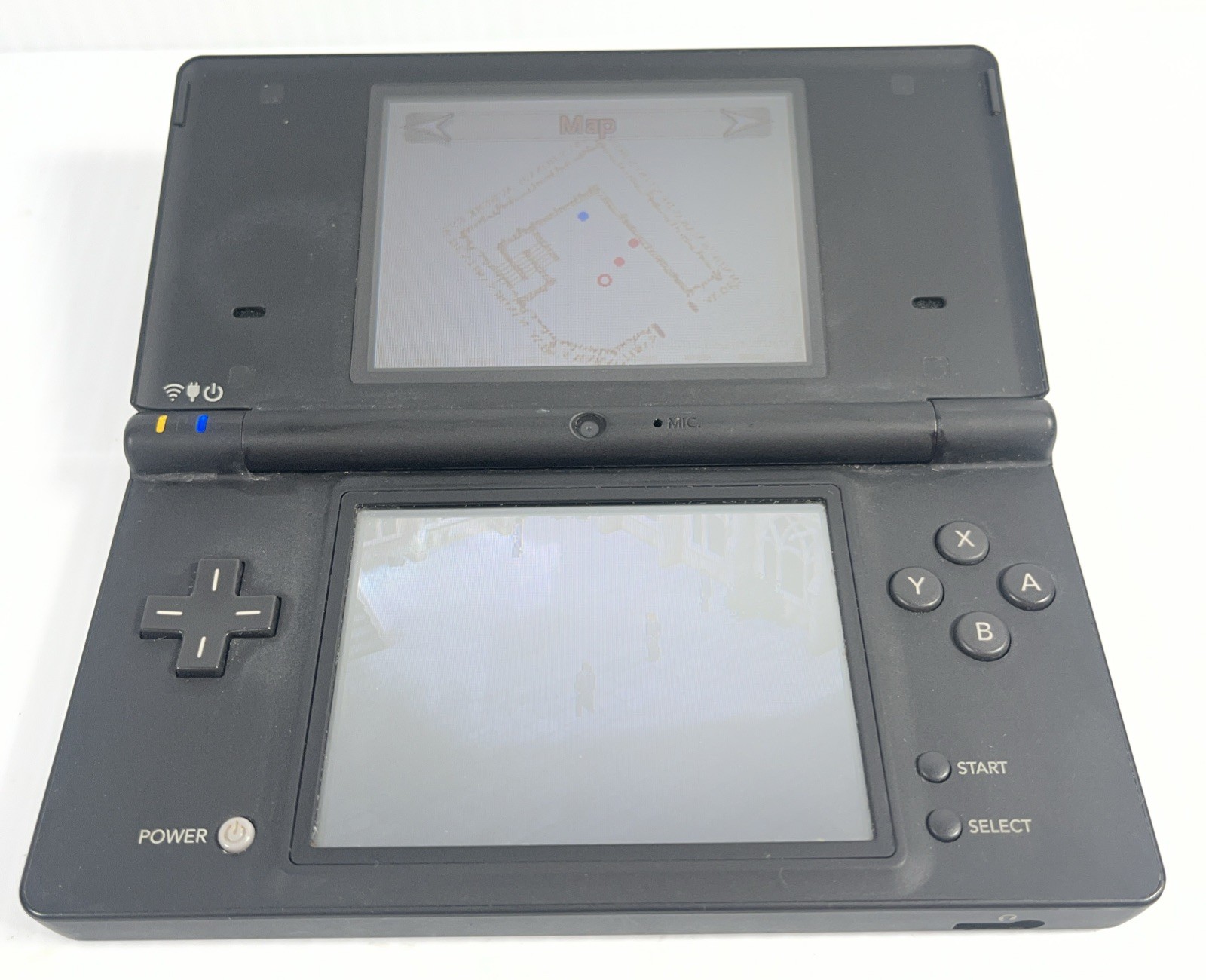 For Repair! Nintendo DSI Black Handheld Console Screen issues!Tested works.