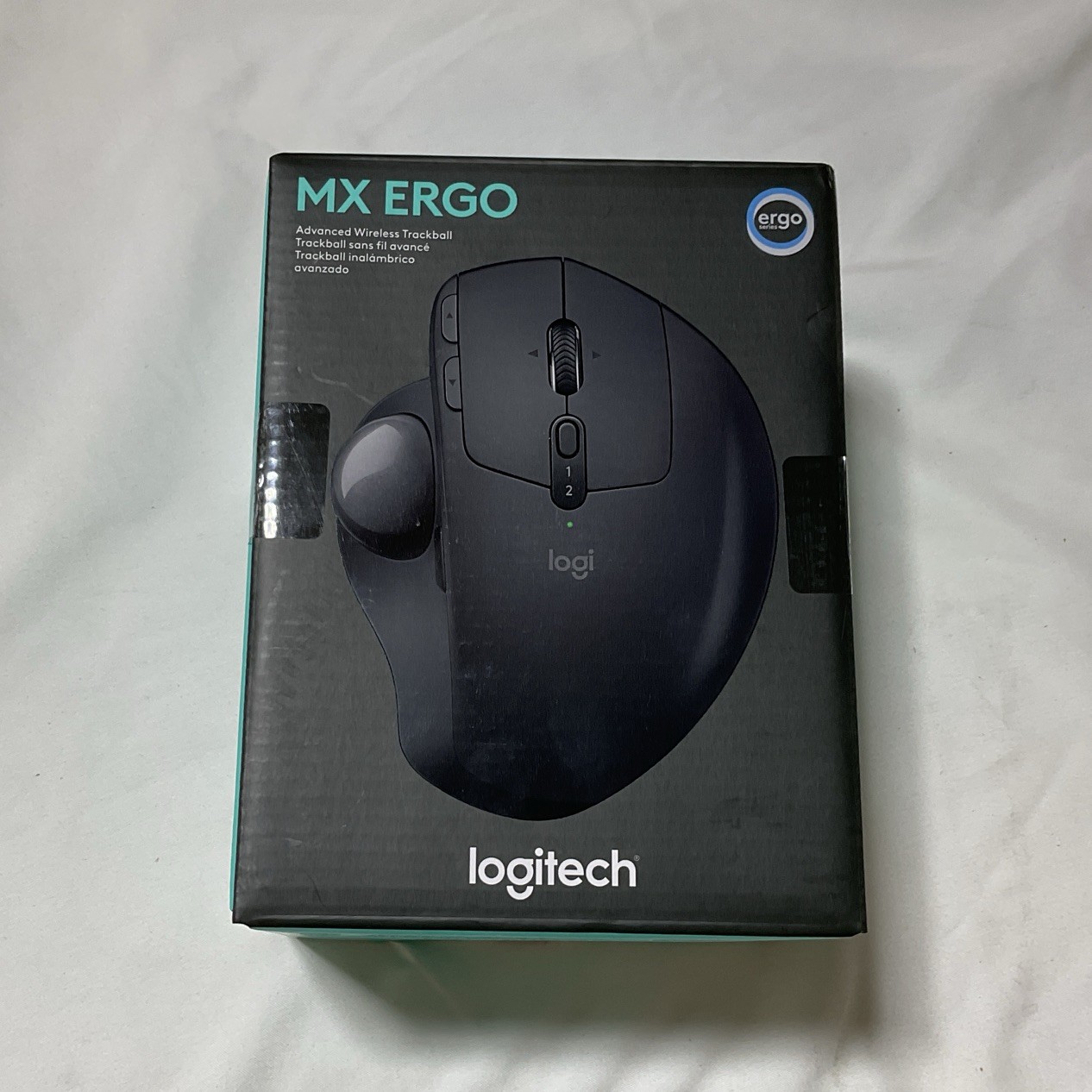 Logitech MX Ergo Wireless Trackball Mouse for Windows MacOS Linux ChromeOS G2￼