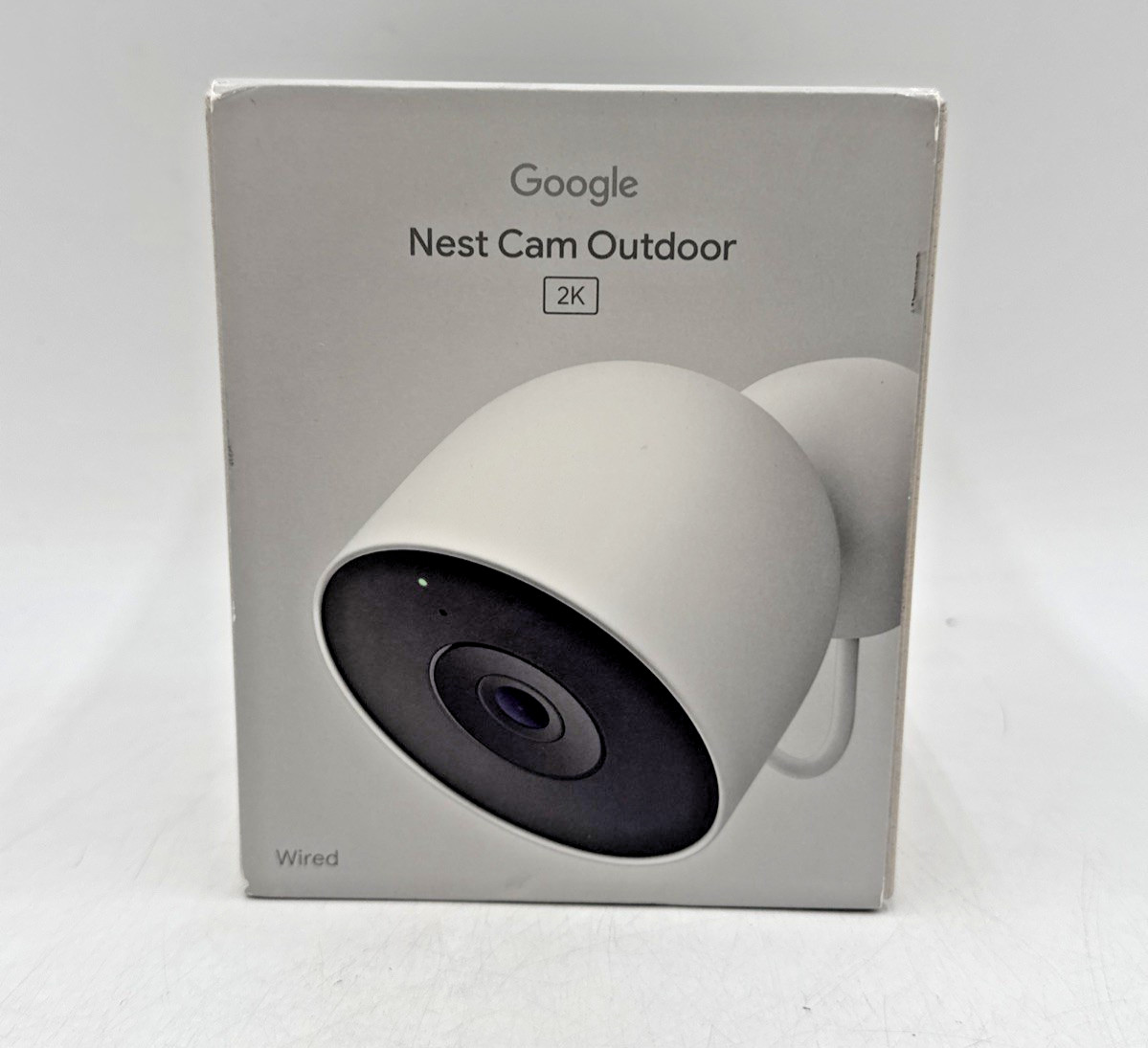 Google Nest Cam Outdoor. Wired power + WiFi signal, 2nd Gen.