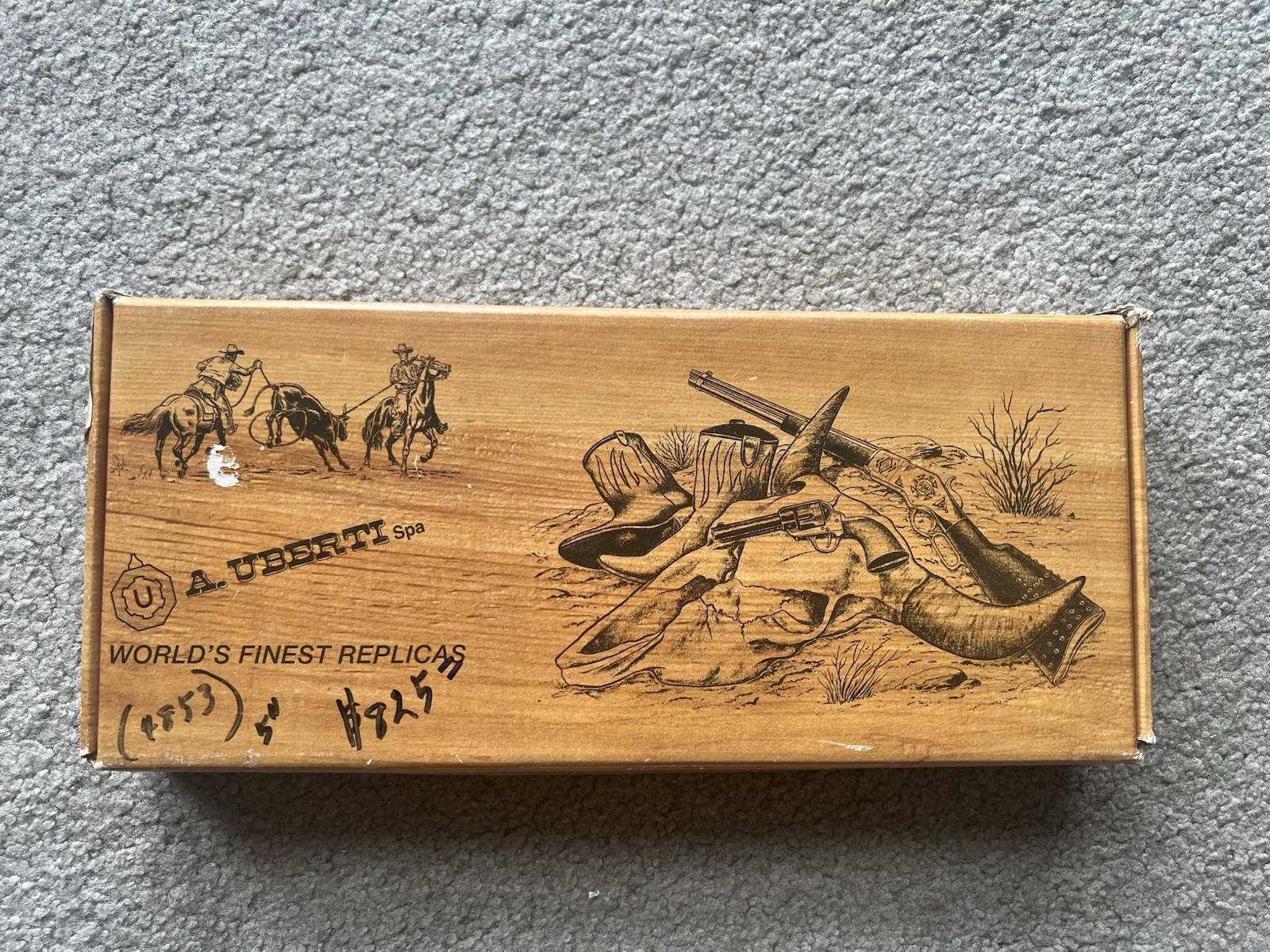 A. Uberti Spa 45LC 1875 Schofield WFRGO BOX ONLY