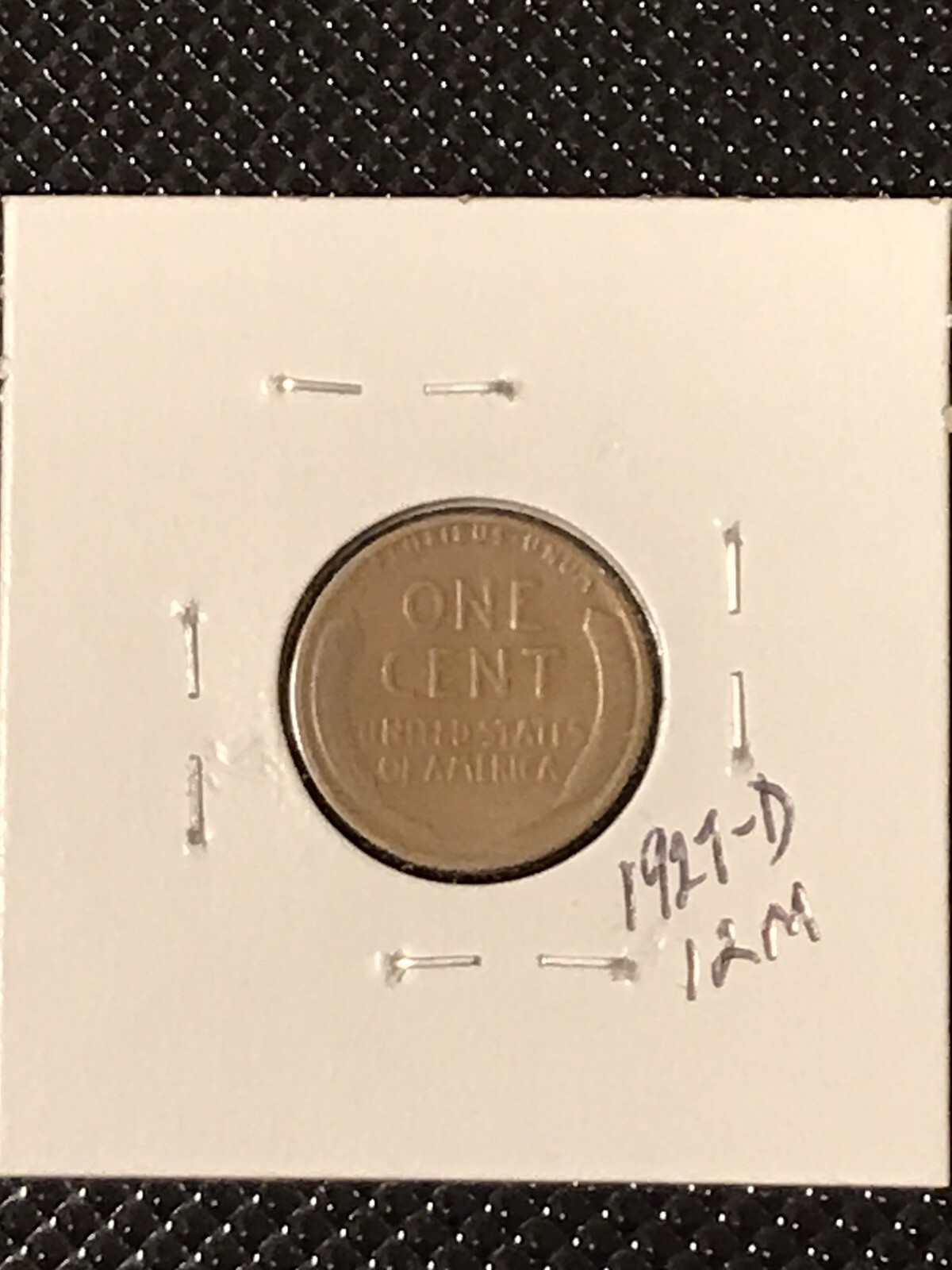 1927-D Lincoln Cent Item 12M
