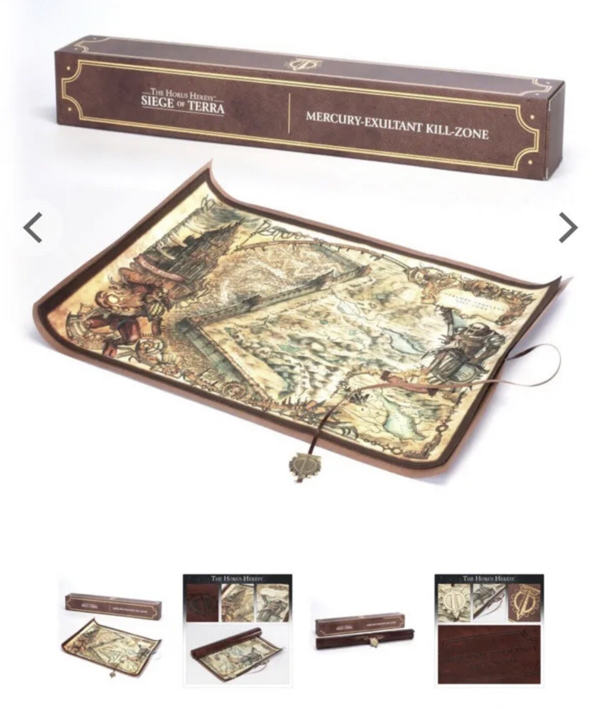 Mercury Exultant Kill Zone Map Siege Terra Warhammer Limited Horus 30k IN HAND!