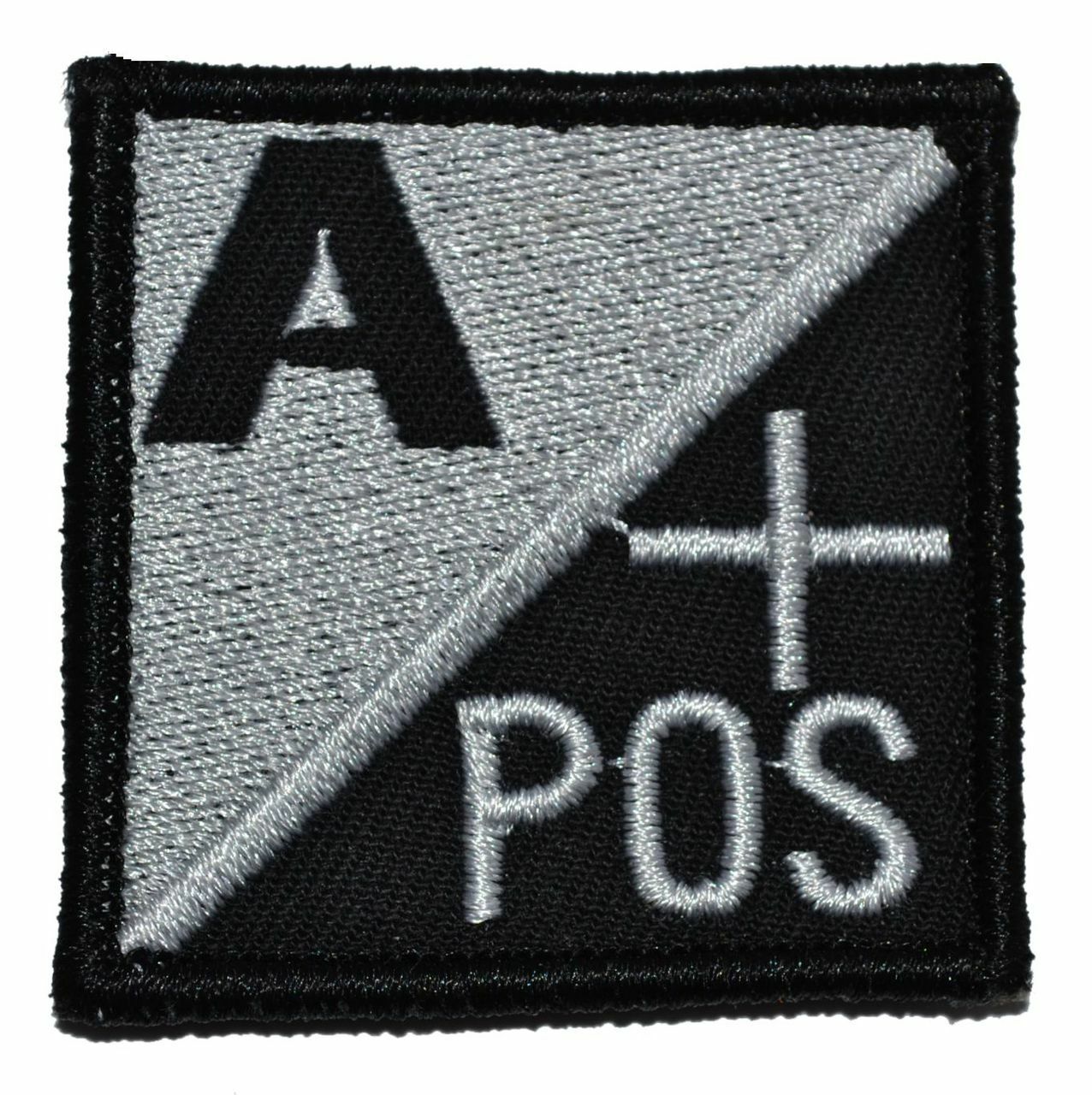 Blood Type 2x2 Military/ Patch Hook Backing Version 1