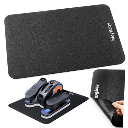 MoyRetty Non-Slip Workout Mat for Under Desk Elliptical(23.62x15.75 inches) |