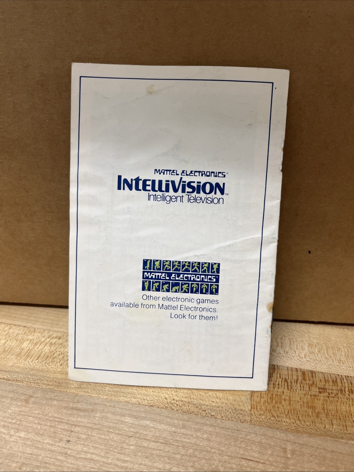 Astrosmash Intellivision Manual Only. EX Box 236