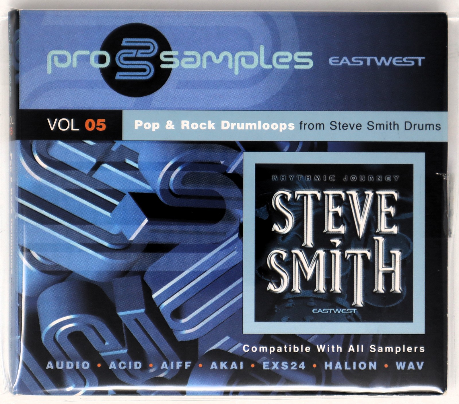 East West Pro Samples 05 Pop Rock Drumloops Sample/Sound Library/Sampling 2x CD